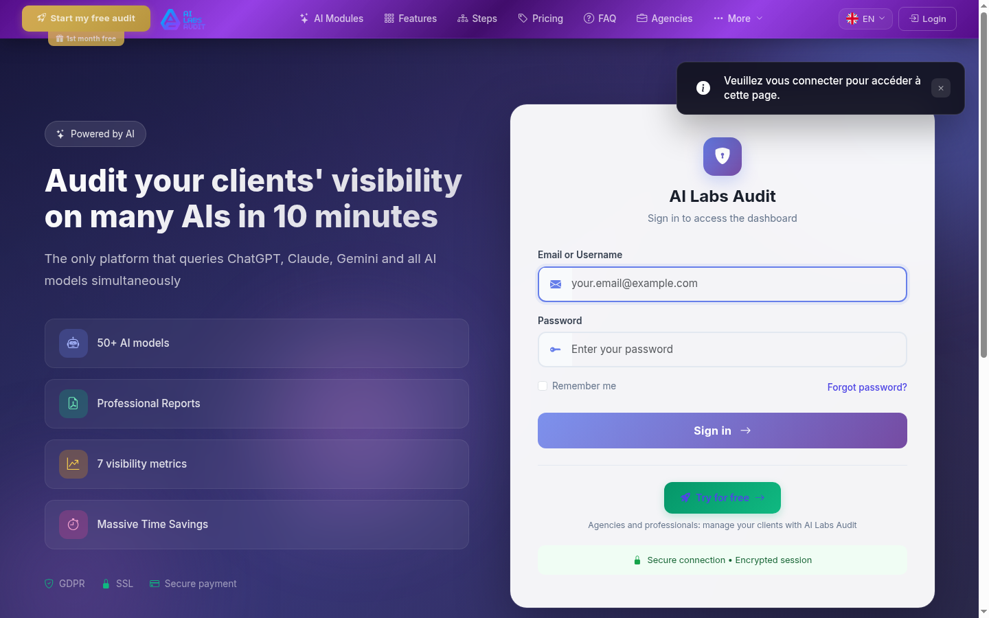 Kundenportal Dashboard-Uebersicht